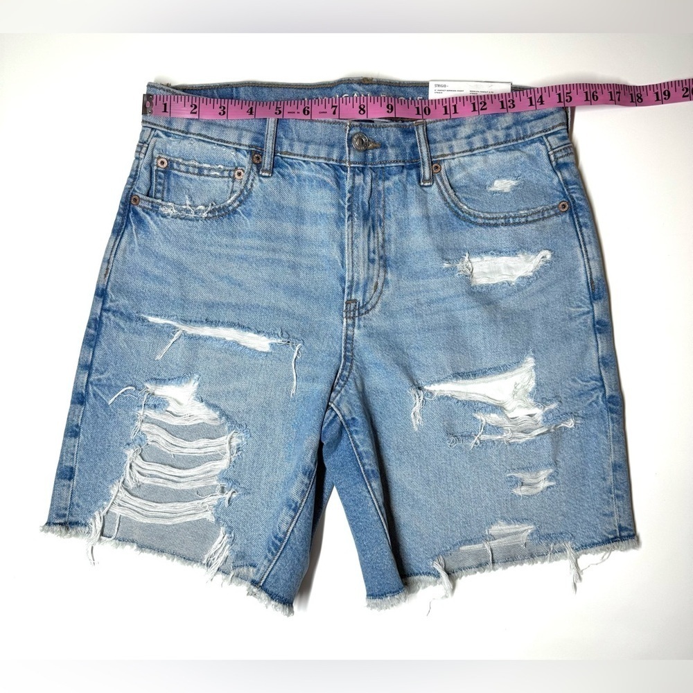 American Eagle Women’s High Rise 8’’ Perfect Bermuda Shorts Size- 2 - Picture 2 of 6